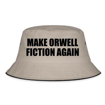 make orwell fiction again - Bob - kaki/noir - Devant
