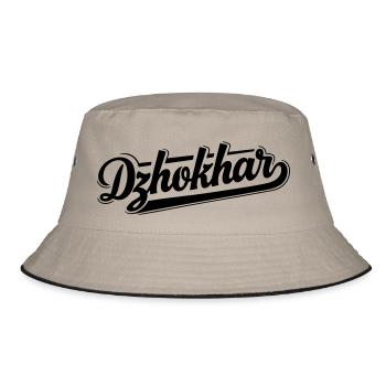 Dzhokhar Dudaev - Bucket Hat - khaki/black - Front