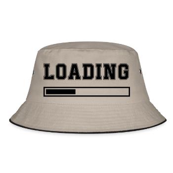 Loading - Bucket Hat - khaki/black - Front
