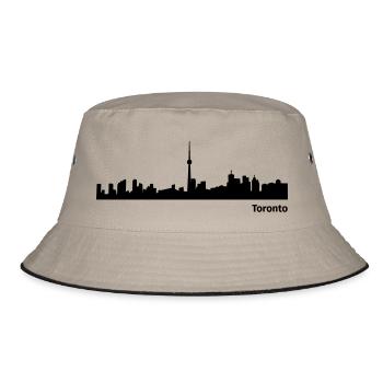 Toronto - Bucket Hat - khaki/black - Front