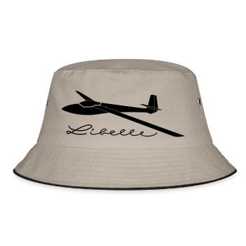 standard libelle - Bucket Hat - khaki/black - Front