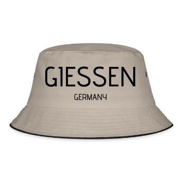 Giessen - Bucket Hat - Khaki/Schwarz - Vorne