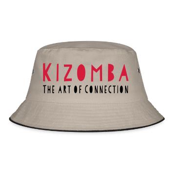 Kizomba The Art of Connection - Kizomba Dance Fash - Bucket Hat - khaki/black - Front