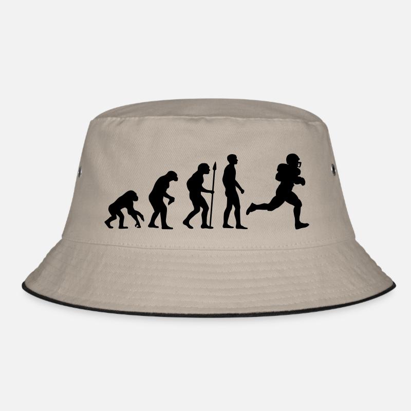 Football evolution Bucket Hat