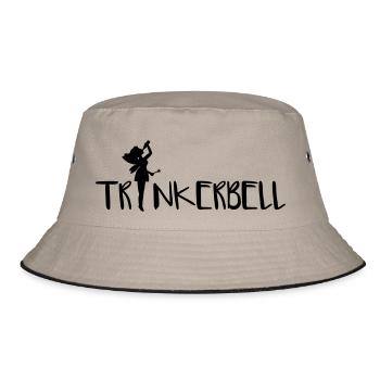 Trinkerbell - Bucket Hat - Khaki/Schwarz - Vorne