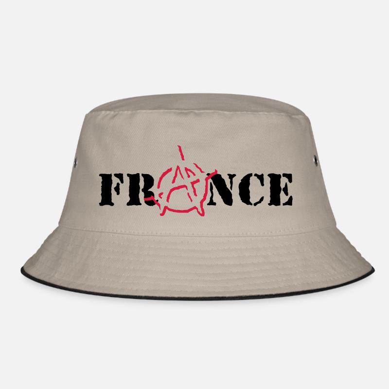 Anarchie Frankreich Bucket Hat