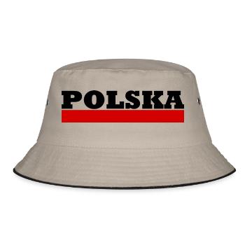 Pologne - Polska - Pologne - Pologne flag - Bob - kaki/noir - Devant