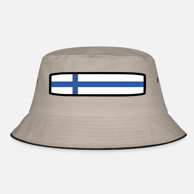 Finland flag Bucket Hat