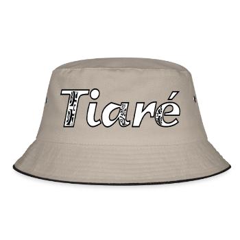 Tiaré - Bucket Hat - khaki/black - Front