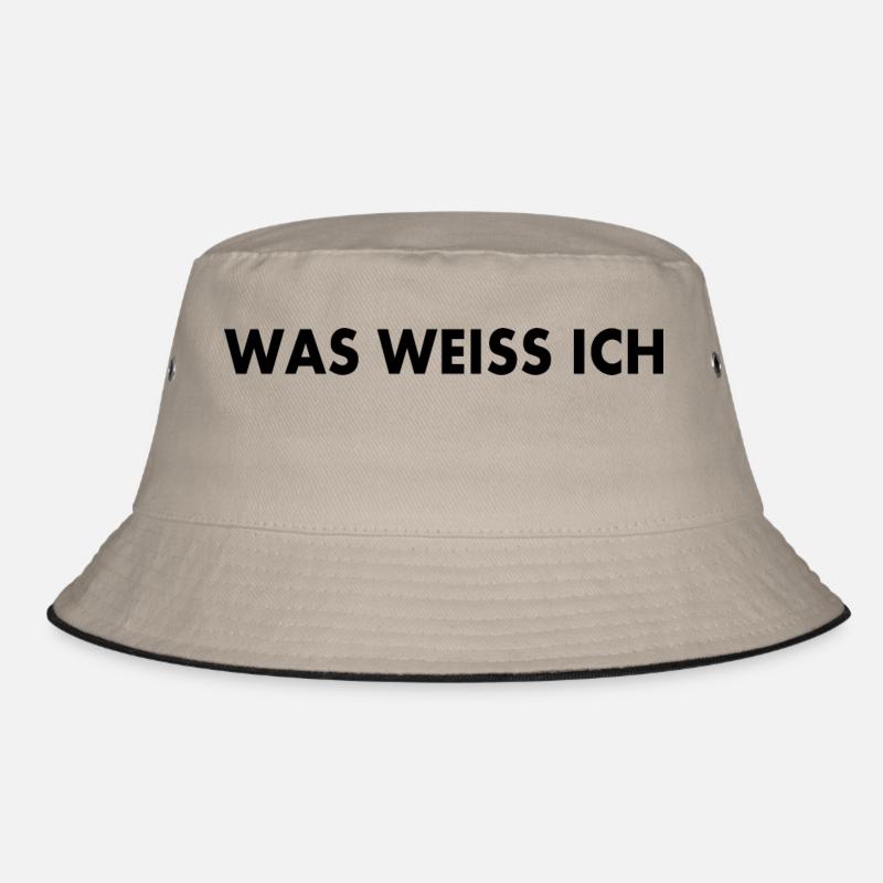 Was weiss ich Bucket Hat