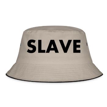 Slave - Bucket Hat - khaki/black - Front