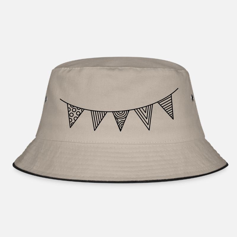 Pennant Chain Bucket Hat