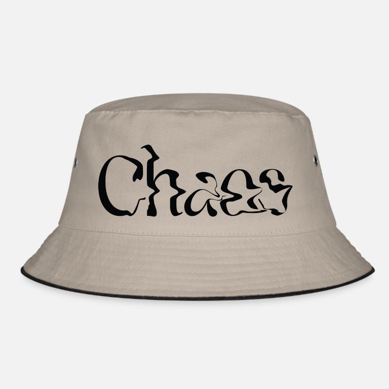 Chaos - Bucket Hat - Khaki/Schwarz