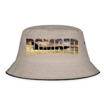 Bomber Tu-95 - Bucket Hat - khaki/black - Front