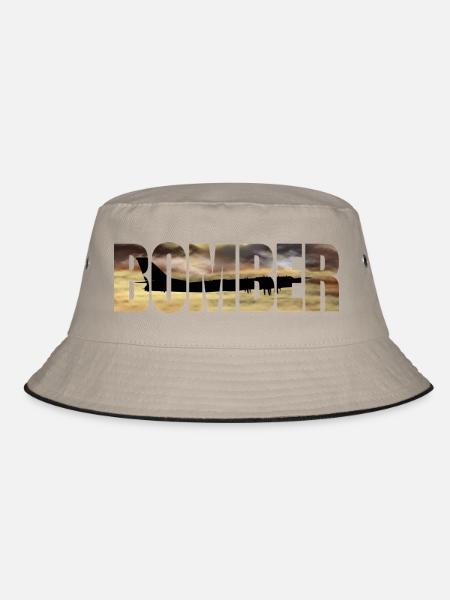 Bomber Tu-95 - Bucket Hat - khaki/black - Front
