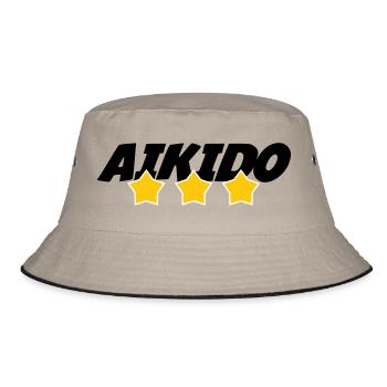Aikido - Martial Art - Aikido - Bucket Hat - khaki/black - Front