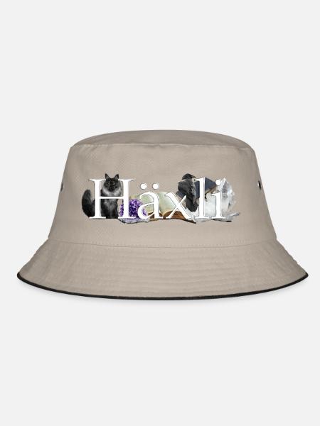 Häxli - Bucket Hat - Khaki/Schwarz