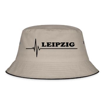 Leipzig - Bucket Hat - khaki/black - Front