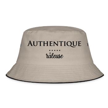 AUTHENTIQUE RALEUSE - Bob - kaki/noir - Devant