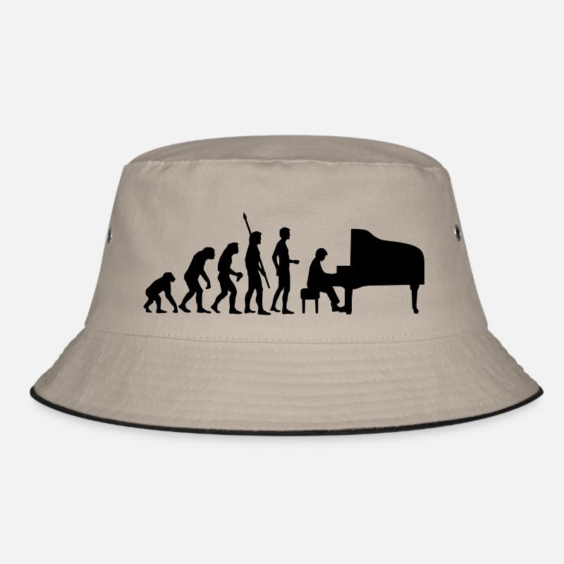 evolution_pianist Bucket Hat