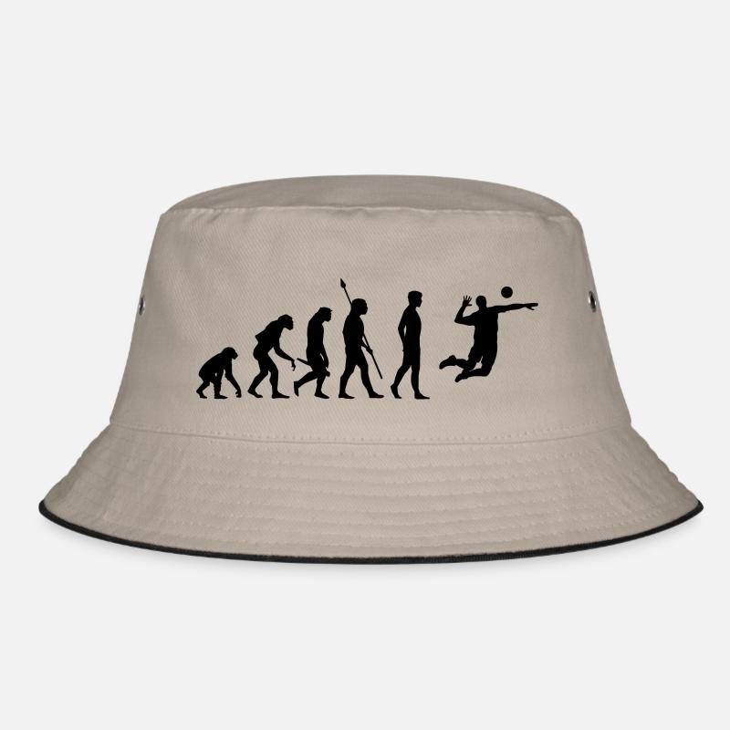Volleyball Beach Volleyball Evolution Bucket Hat