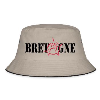 Anarchy Britain - Bucket Hat - khaki/black - Front