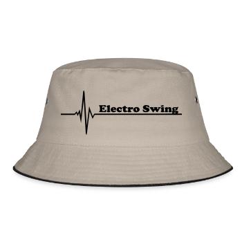 Electro Swing - Bucket Hat - khaki/black - Front