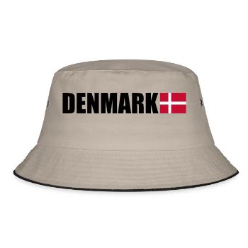 Denmark - Bucket Hat - khaki/black - Front