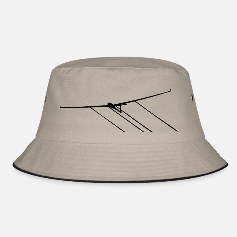 Segelflugzeug mit Wasserbalast Geschenk Bucket Hat