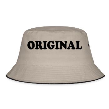 Original - Bucket Hat - khaki/black - Front