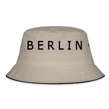 Berlin - Bucket Hat - Khaki/Schwarz - Vorne