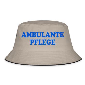 Outpatient care - Bucket Hat - khaki/black - Front