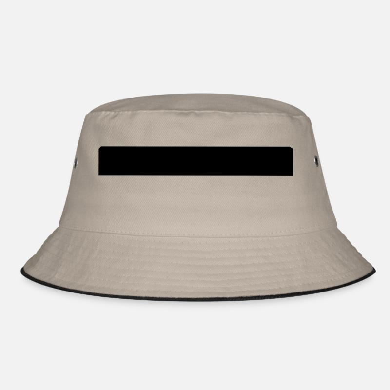 Black Bar 3D Bucket Hat
