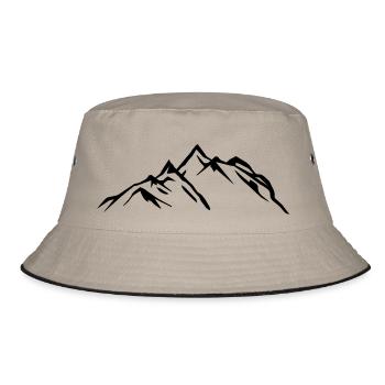 Montagnes Montagnes 2 - Bob - kaki/noir - Devant