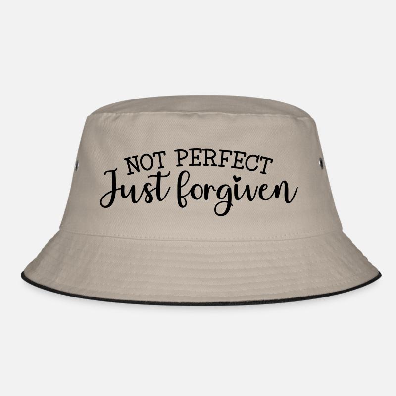 Not perfect, forgiven Bucket Hat