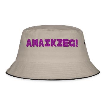 AMAIKZEG – Chemise Surprise Anversoise - Bob - kaki/noir - Devant