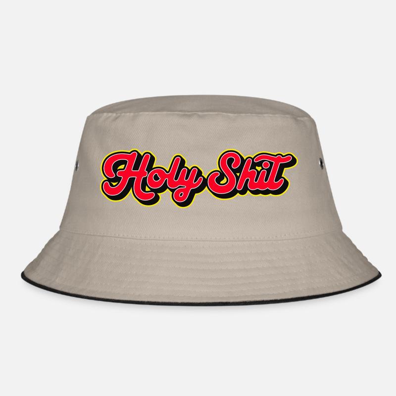 Heilige Scheiße, 3D Red Script Bucket Hat