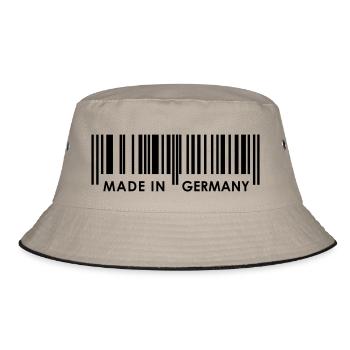 Made in Germany - Bucket Hat - Khaki/Schwarz - Vorne