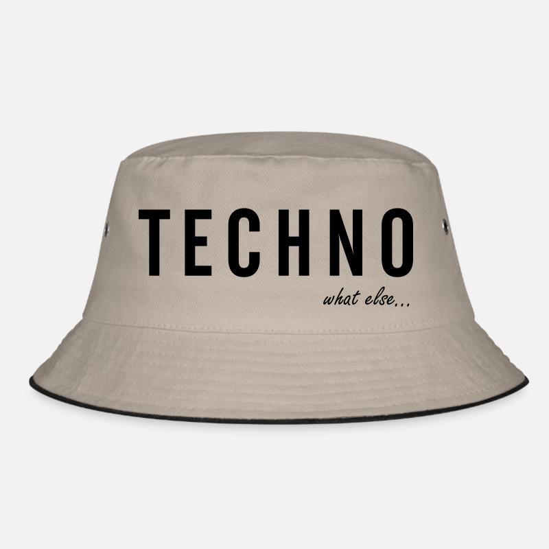 TECHNO ...what else Bucket Hat