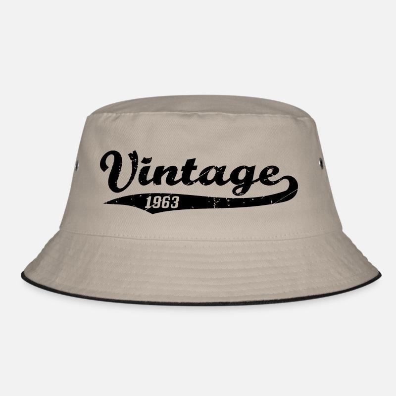 Vintage 1963 - Bob - kaki/noir