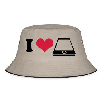 I love Smartphone - Bob - kaki/noir - Devant