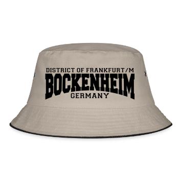 Frankfurt bockenheim - Bucket Hat - khaki/black - Front