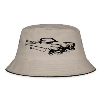 caddy - Bucket Hat - khaki/black - Front