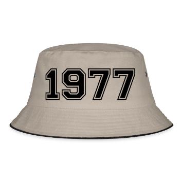 1977 - Bucket Hat - khaki/black - Front