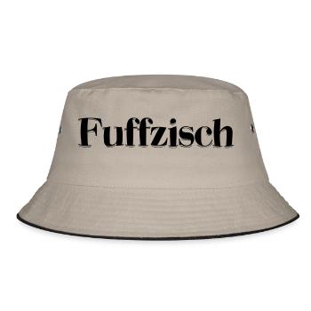 50. Geburtstag runder fünfzigster Geburtstag 50 - Bucket Hat - Khaki/Schwarz - Vorne