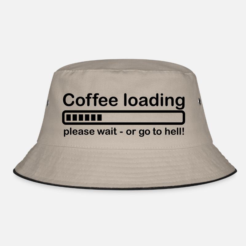 Coffee loading Bucket Hat