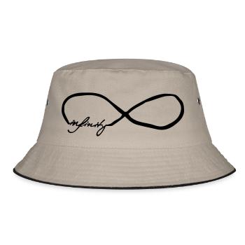 infinity - Bucket Hat - khaki/black - Front