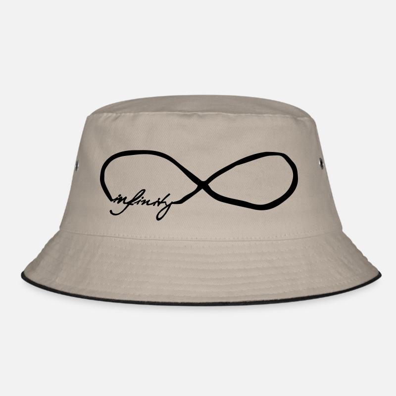 infinity - Bucket Hat - khaki/black