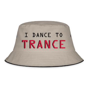 Trance - Bucket Hat - Khaki/Schwarz - Vorne