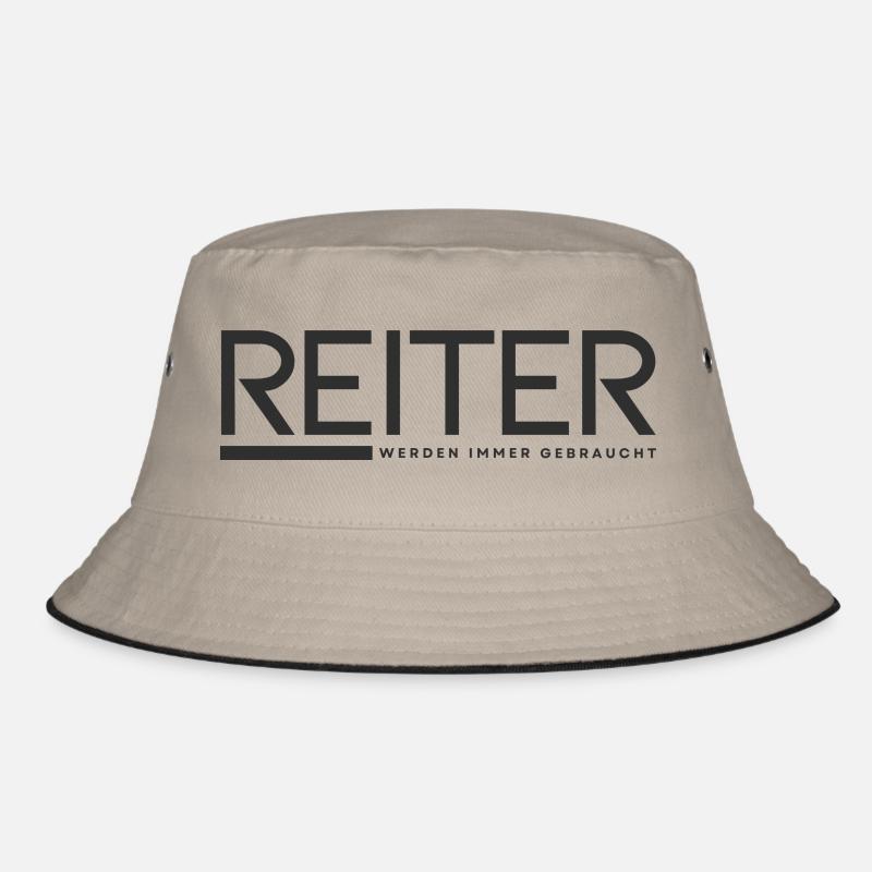 Reiter - werden immer gebraucht Bucket Hat